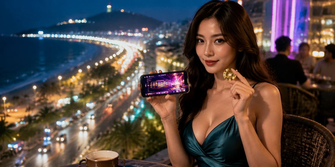 Khách hàng chơi casino trên ứng dụng di động x70i